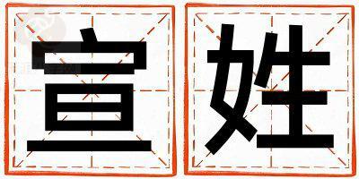 宣姓吉利的男孩名字,取什么名字好