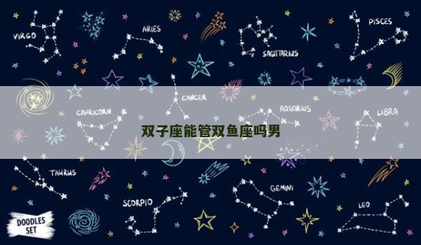 双子座能管双鱼座吗男