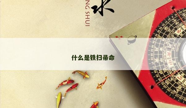 什么是铁扫帚命